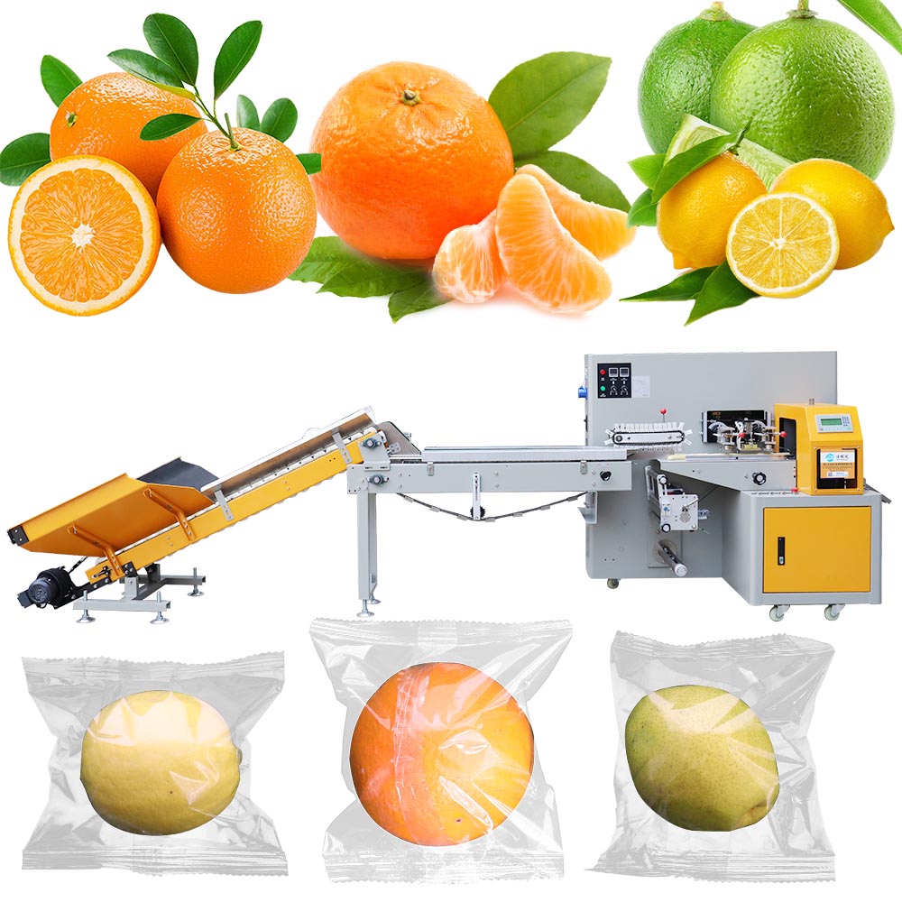 Full automatic fruit packing machine