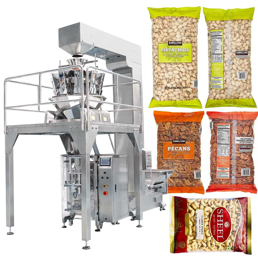 Peanut dried fruits packaging machine