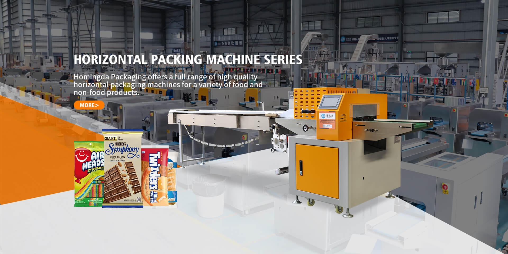 Horizontal Packing Machine Factory for Food & Non-Food Packaging