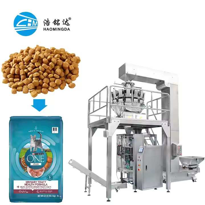 Pet food packaging machine