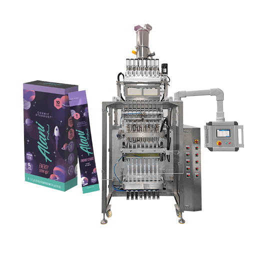 8-Lane Multi-Track VFFS for Milk & Protein Powder Sachets