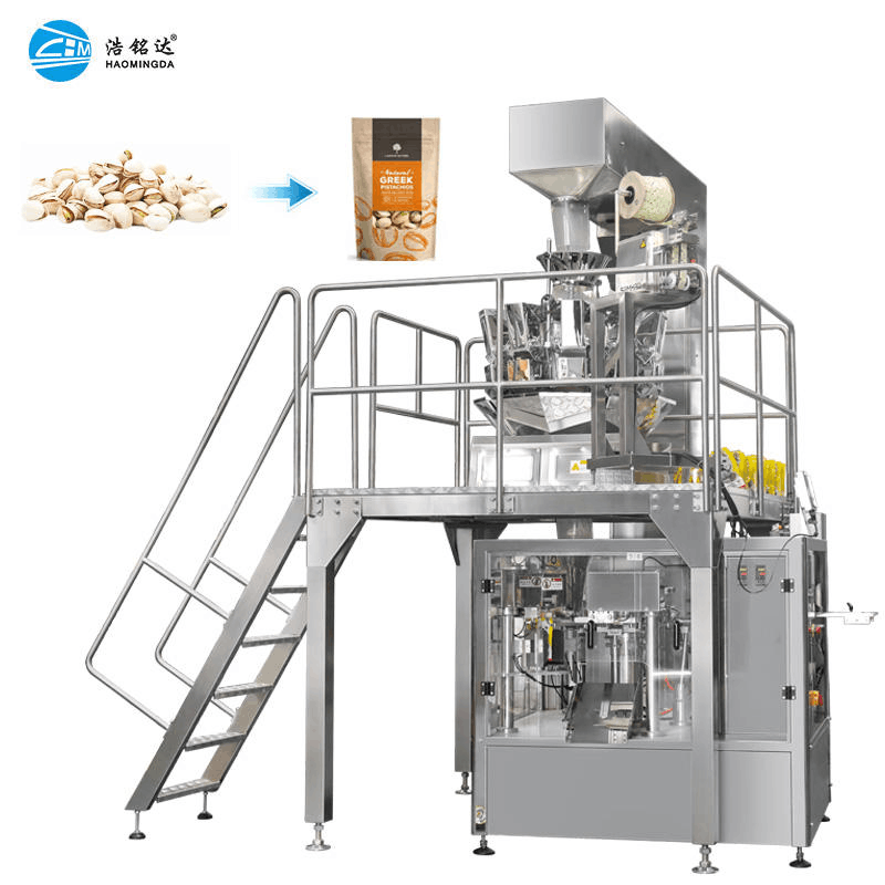 Vertical Pouch Packaging Machine with High-Efficiency Sealer