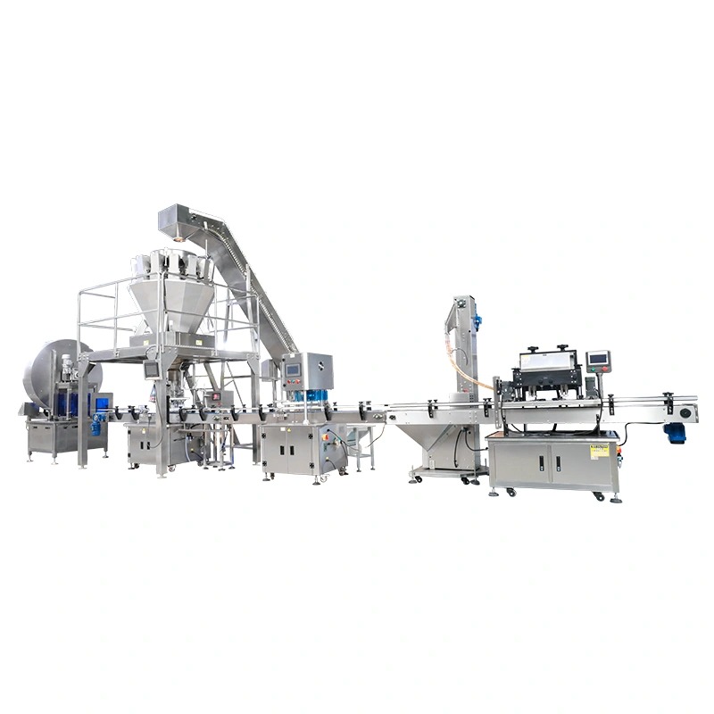 Bottled pickle filling lines