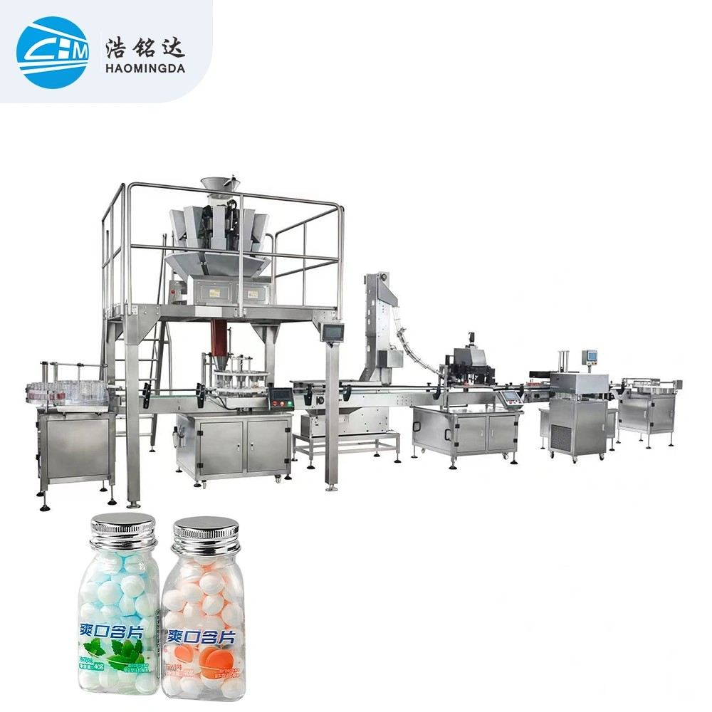 Gummy Candy PET Jar Packaging Line